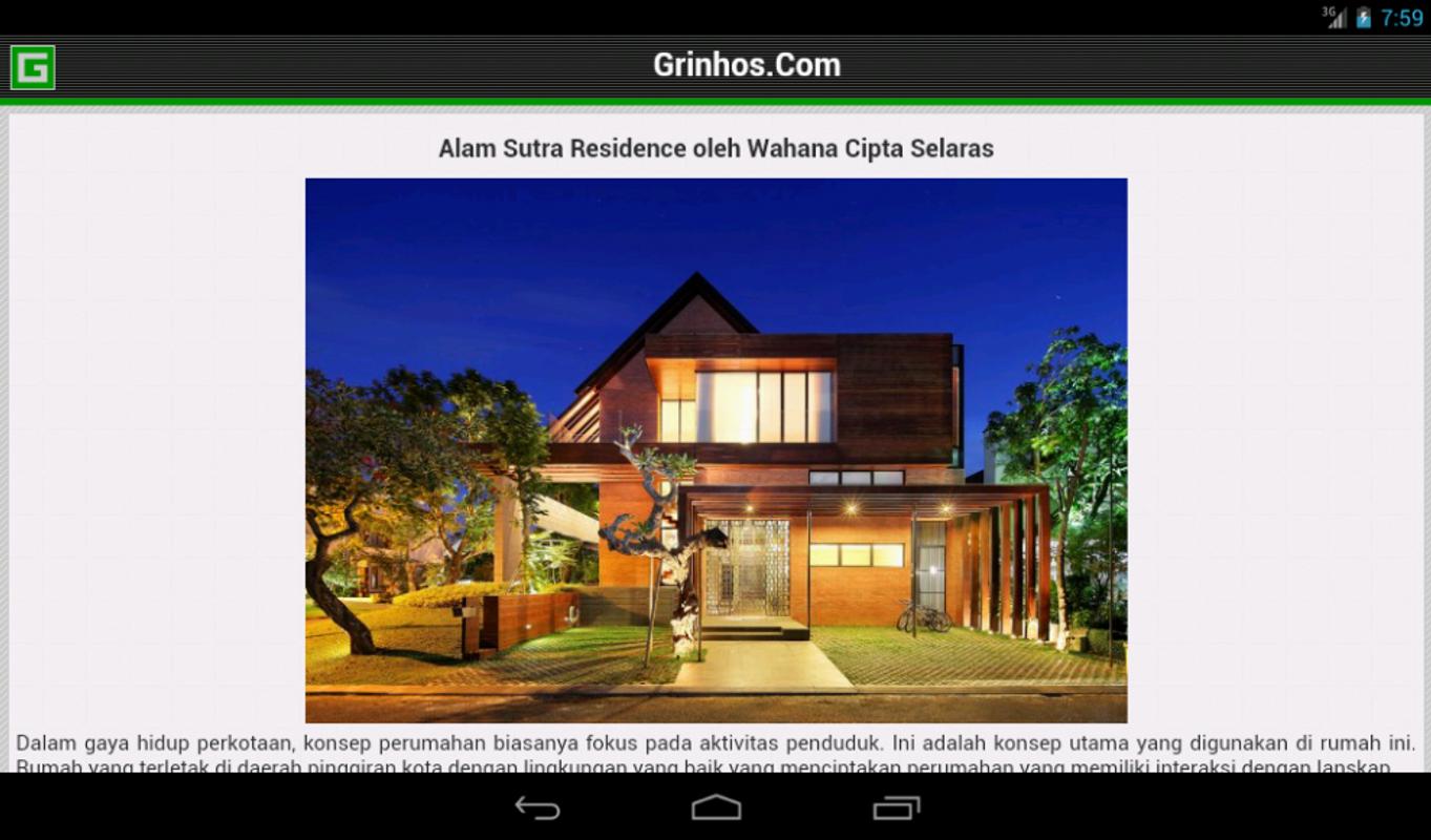 Desain Rumah dan Arsitektur apk screenshot