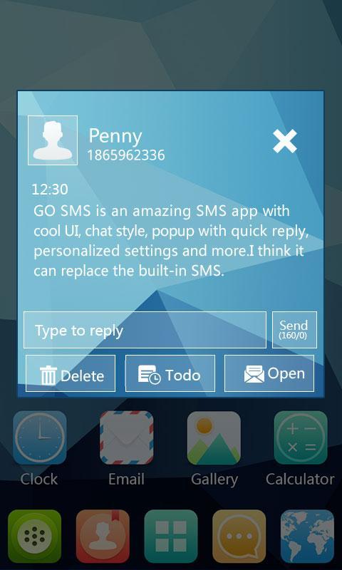 GO SMS PRO UNIQUE THEME EX APK Download - Free 