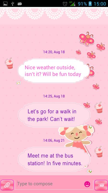 GO SMS Girl APK Download - Free Entertainment APP for 