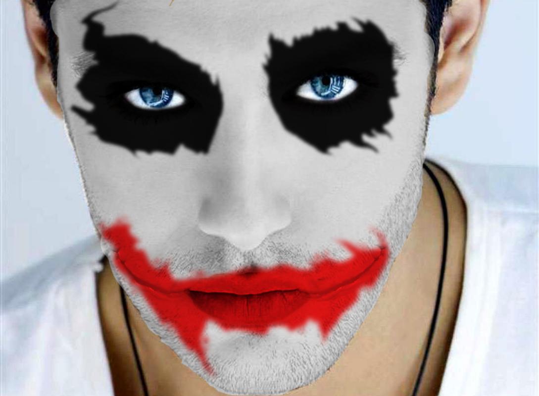 Joker makeup photo editor online Joker makeup photo editor online