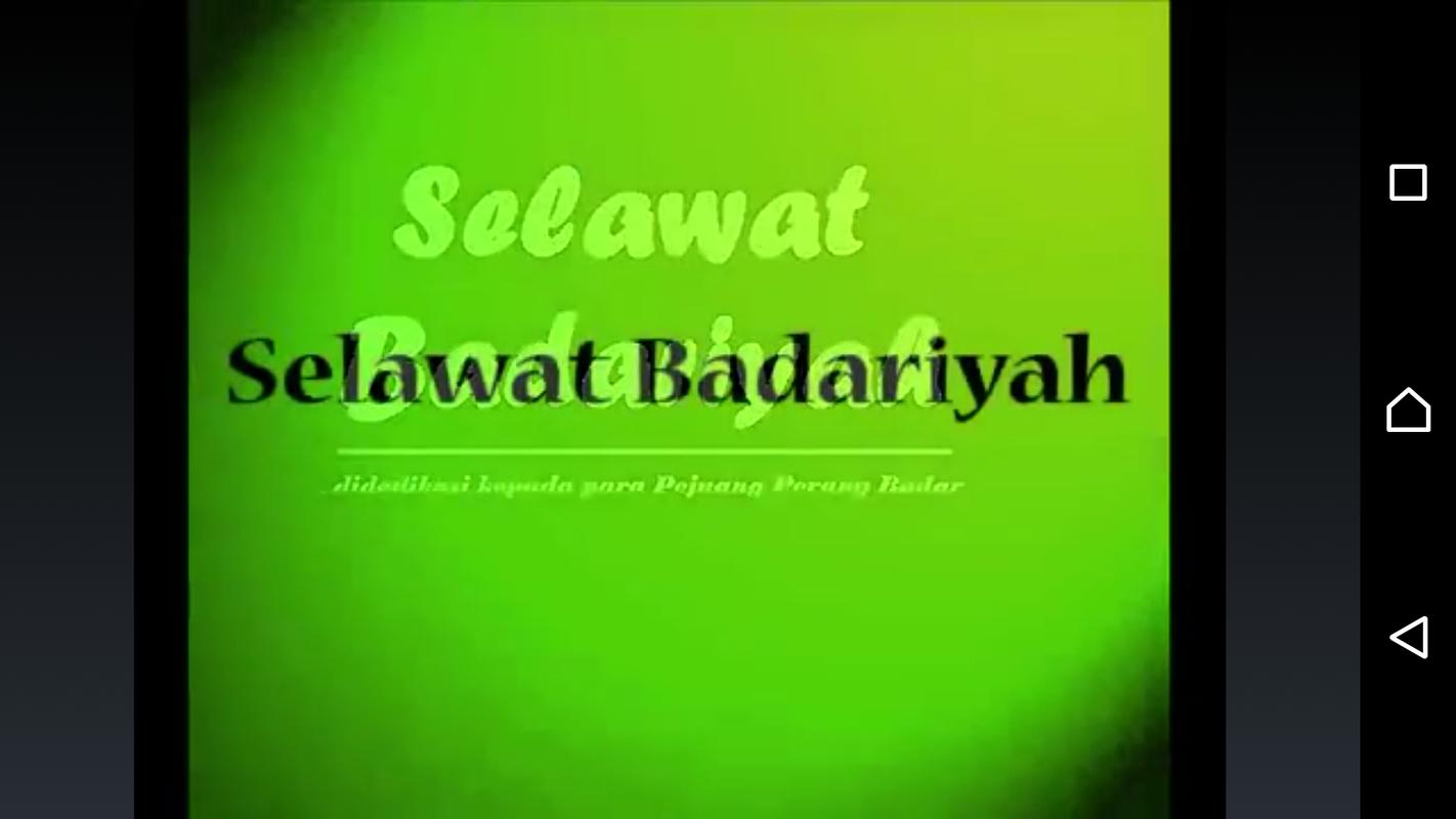 Kumpulan Sholawat Nabi APK Download - Free Video Players 