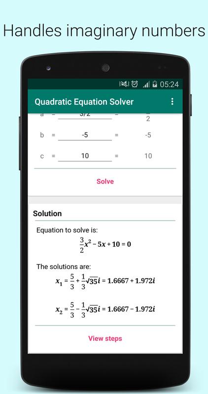 Quadratic Equation Solver Free Talkchannels Quadratic Equation Solver Free Software Download Talkchannels