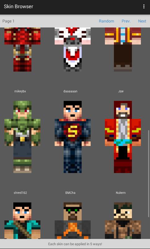 Skin Browser for Minecraft APK Download - Free Tools APP 