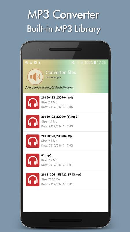 MP3 Converter APK Download - Free Music &amp; Audio APP for ...