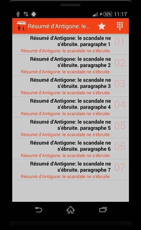 Les resume de antigone