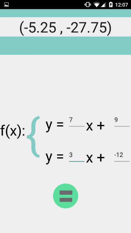 System Of Equations Calculator Apk Download Free Education App System Of Equations Calculator Apk Screenshot