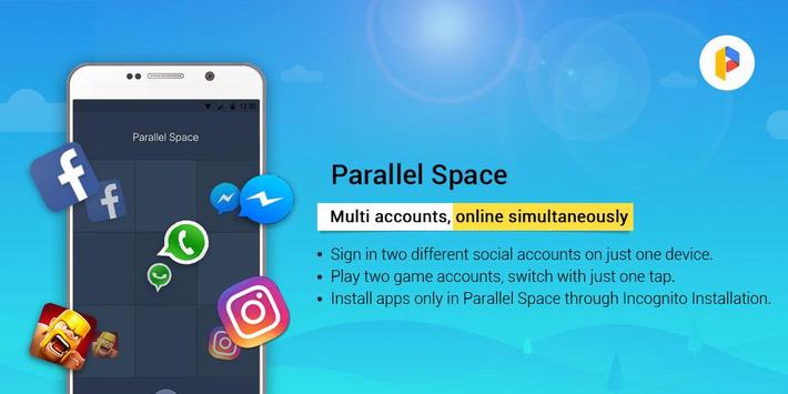 Parallel Space－Multi Accounts apk screenshot