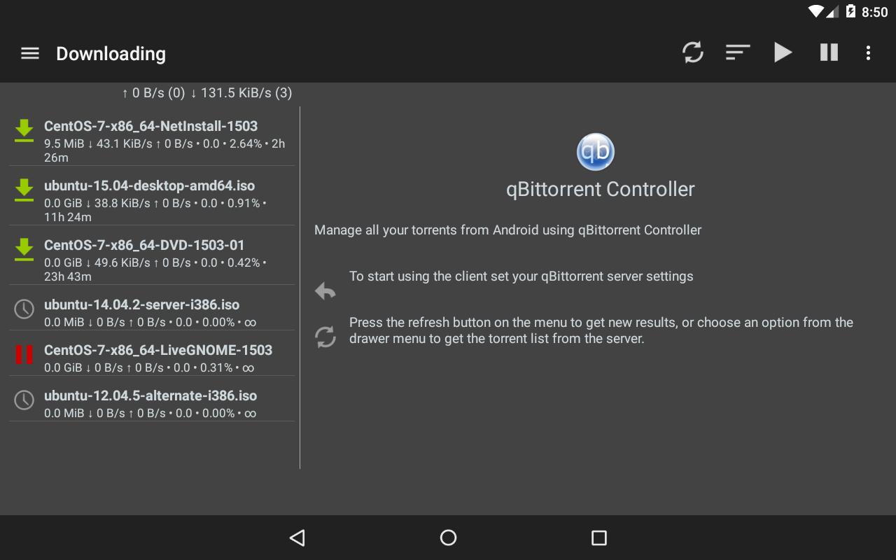 qbittorrent remote control android apps