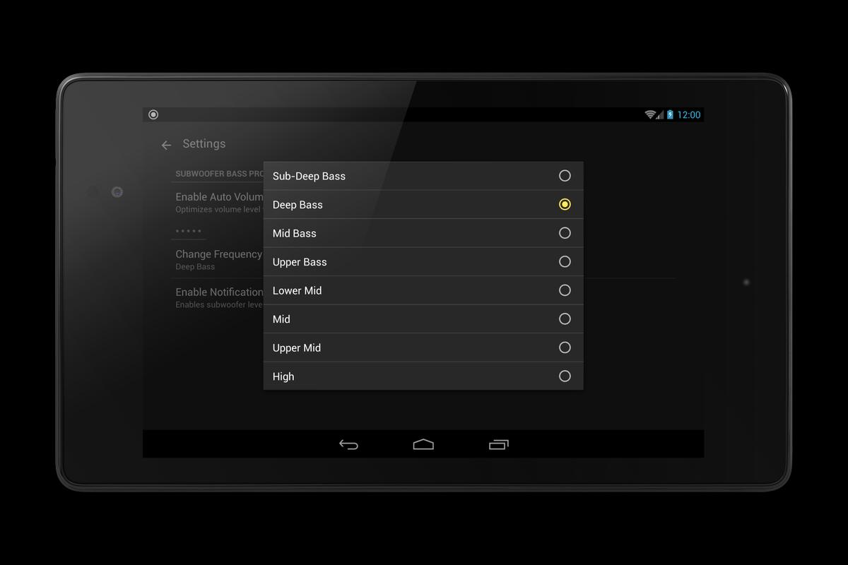 Subwoofer Bass APK Download - Free Music &amp; Audio APP for ...