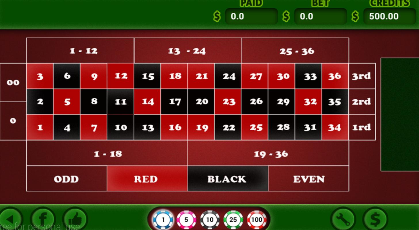 Free download roulette game for android