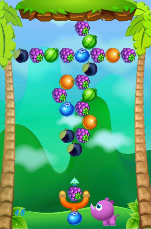 Shooting fruit games