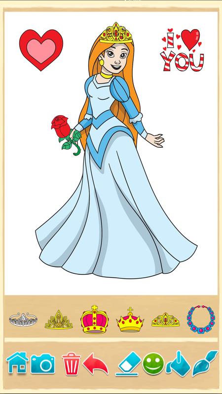 Princess Coloring Game APK Download - Free Educational GAME for Android