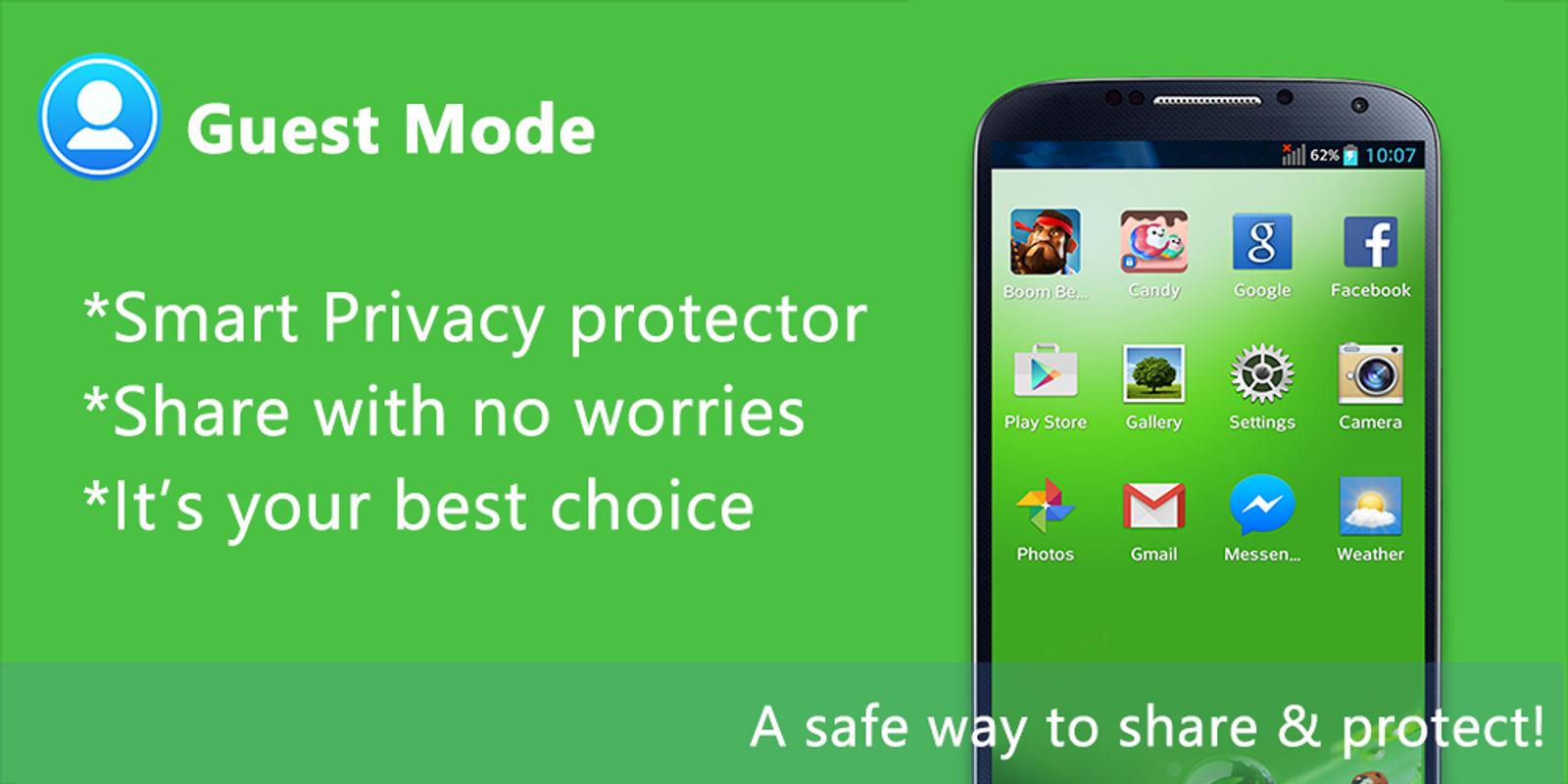 Guest Mode - AppLock Privacy APK Download - Free Tools APP ...