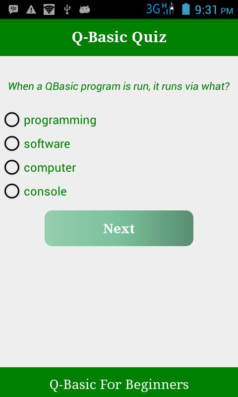 Q-Basic For Beginners APK Download - Free Educational GAME ...