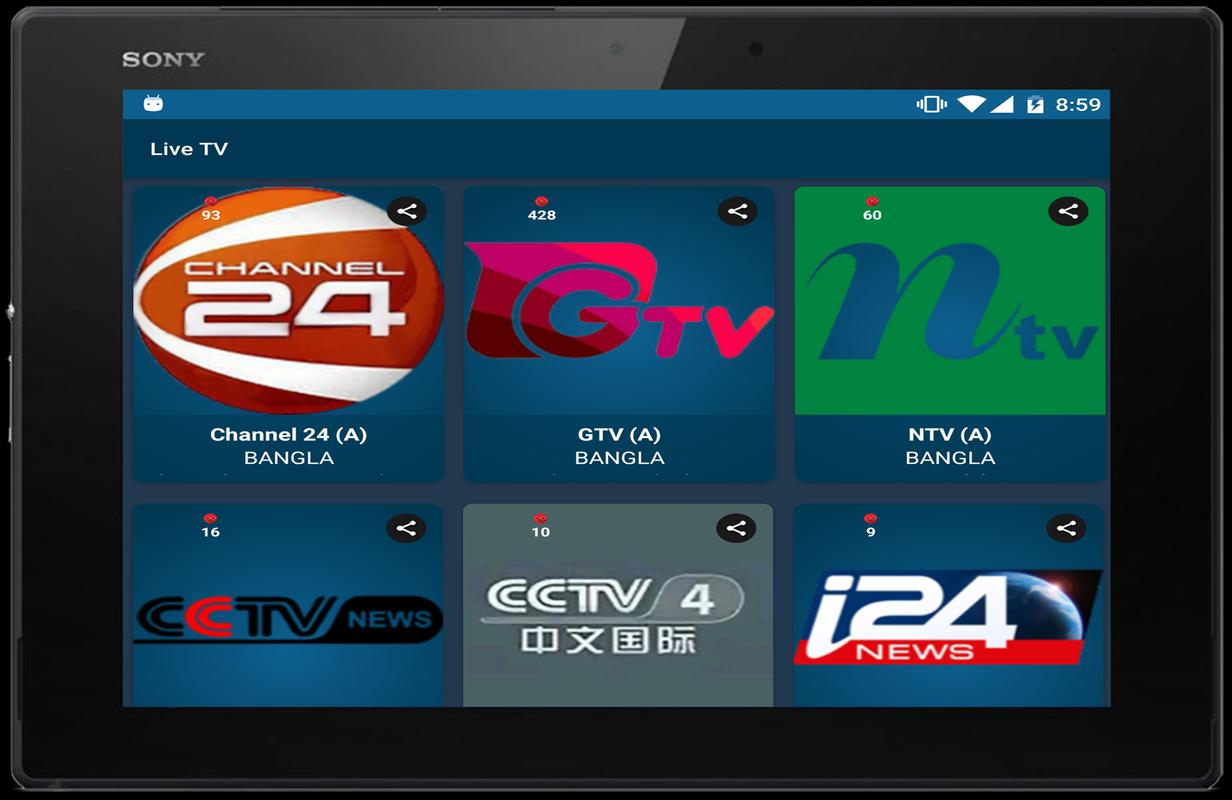 live tv apk