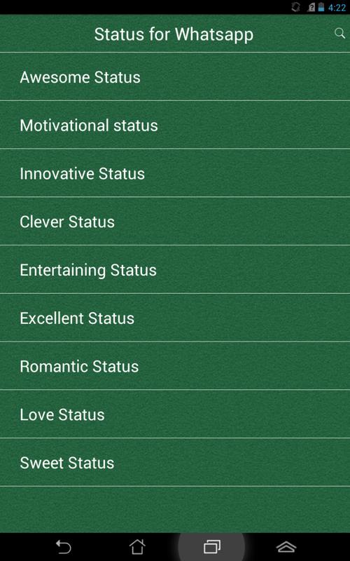 Status for Whatsapp APK Download - Free Entertainment APP ...