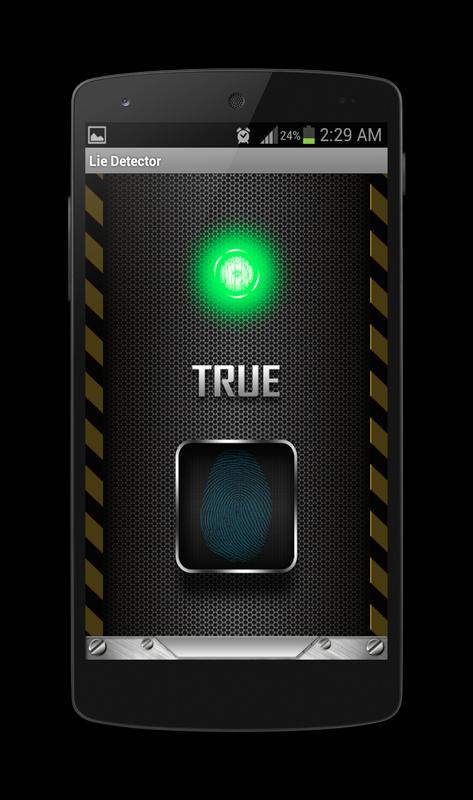 Lie detector game for free Lie detector game for free