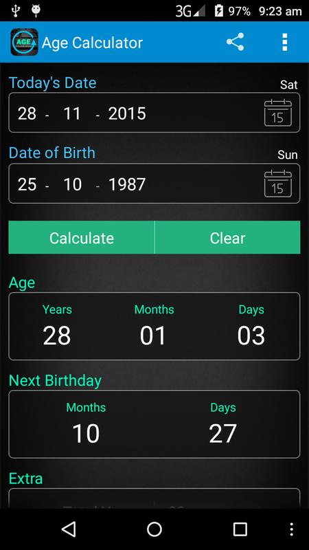 Download age calculator app for android download Download age calculator app for android download