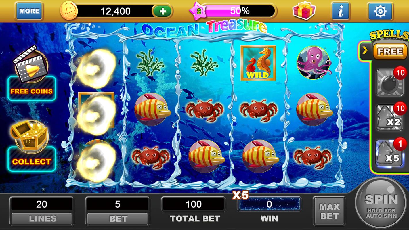 Ocean slot games
