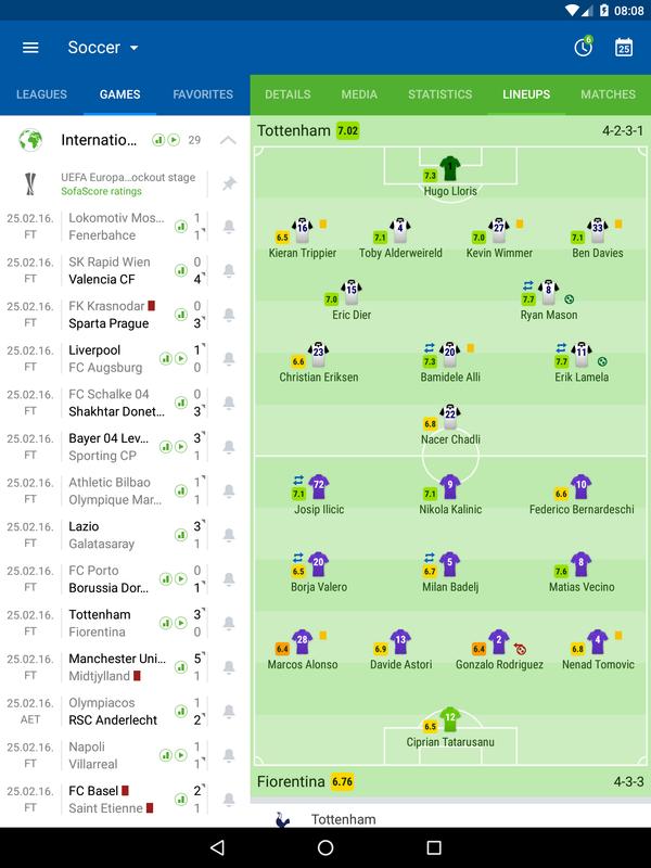 SofaScore Resultados ao Vivo APK Baixar Grátis Esportes Aplicativo