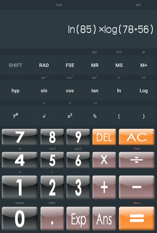 Scientific Calculator Plus APK Download - Free Tools APP ...