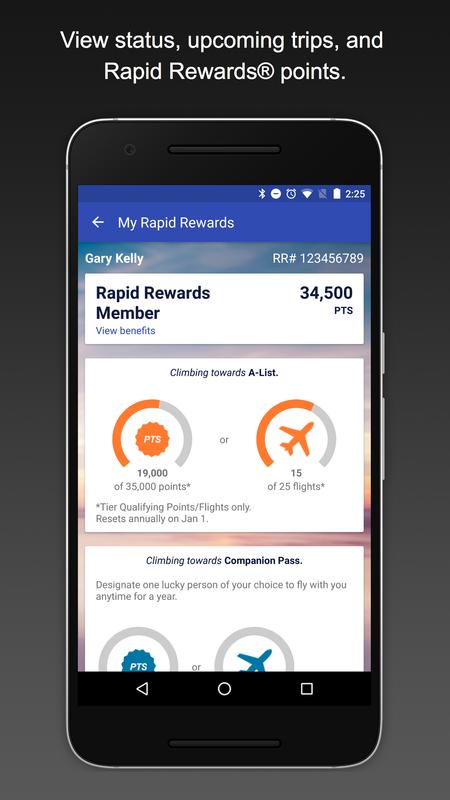 southwest airlines check in app for android southwest airlines check in app for android