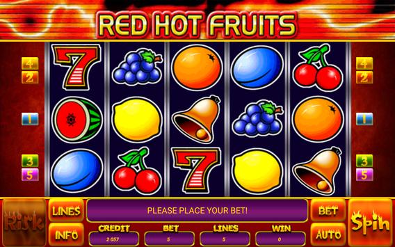 Red Hot Fruits Slot Machine Red Hot Fruits Slot Machine