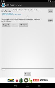 MP3 Video Converter apk screenshot