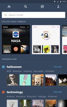 Tumblr apk screenshot