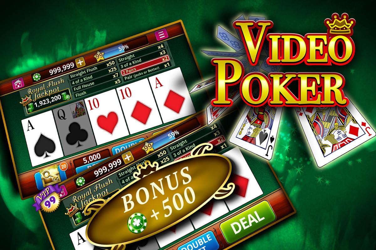 Video poker gratis jogar