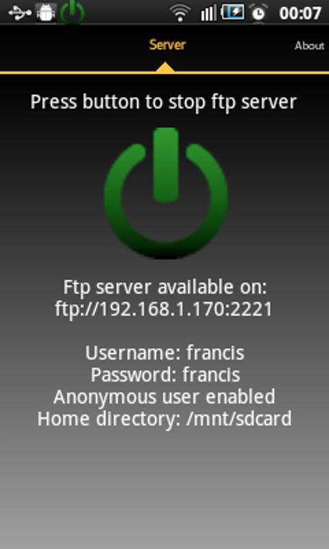android ftp server root android ftp server root