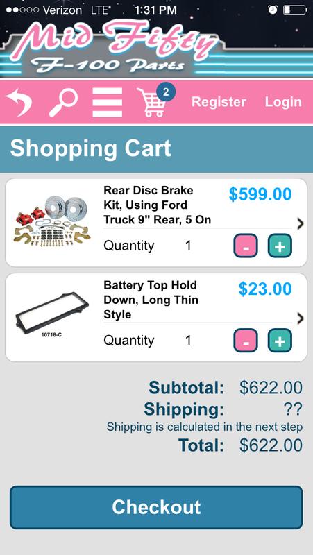 Mid Fifty Ford F-100 Parts APK Download - Free Shopping 