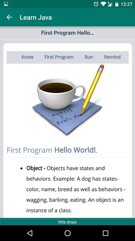 Learn Java APK Download - Free Education APP for Android ...