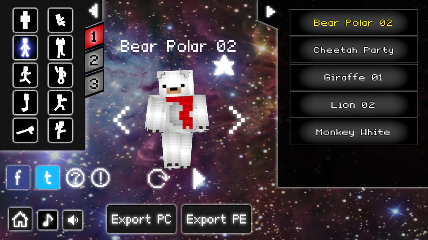 Animal Skins for Minecraft PE APK Download - Free Tools 