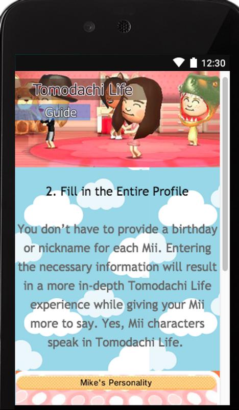 Tomodachi life dating guide