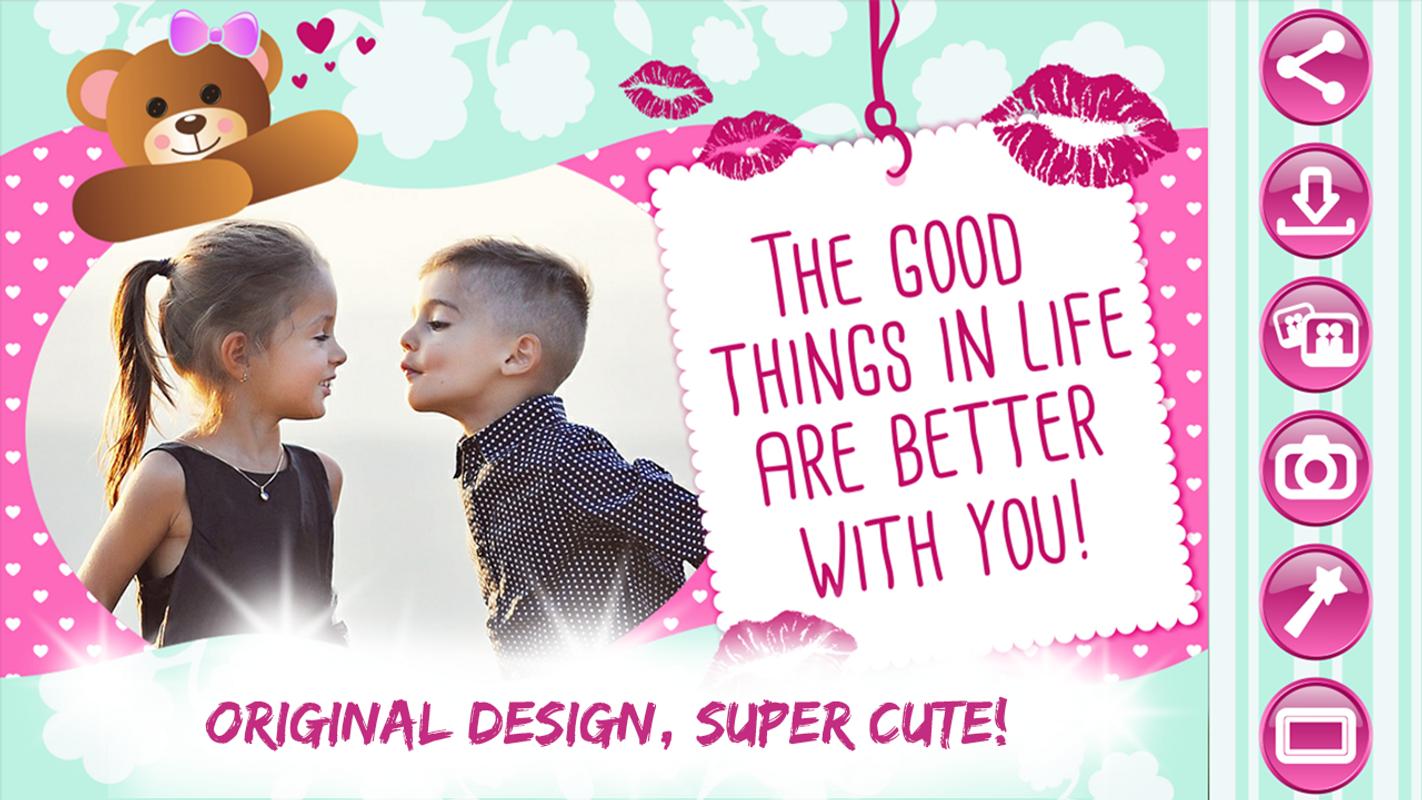 Lovely 44 Love Card Editor