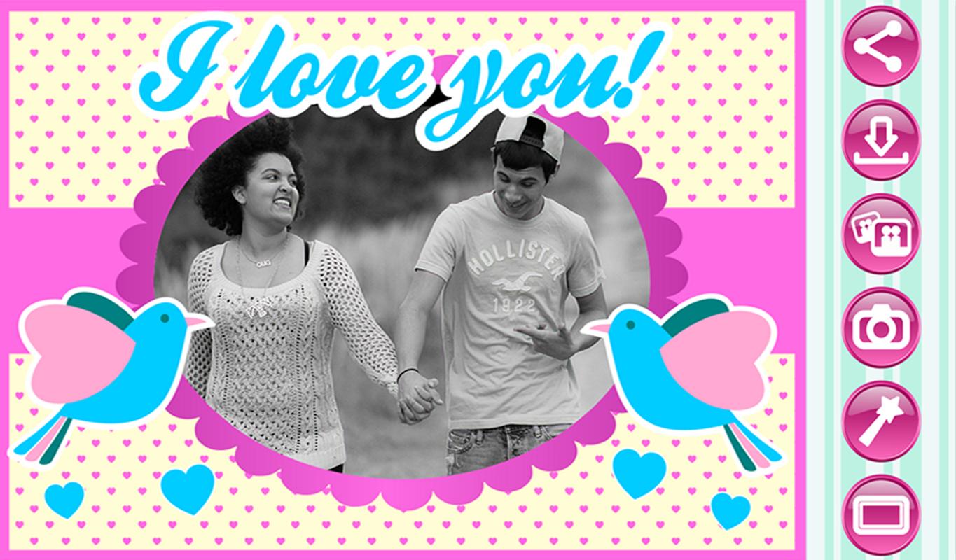 Lovely 44 Love Card Editor
