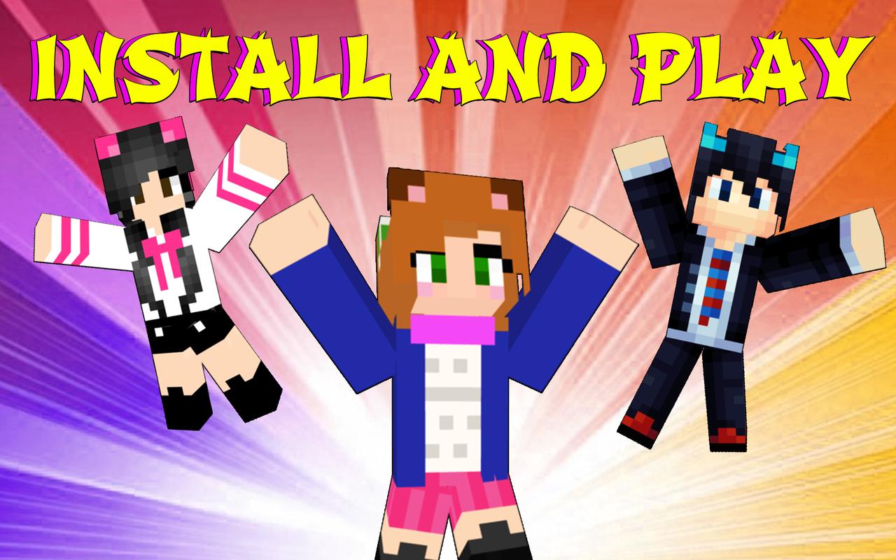 Anime skins for Minecraft APK Download - Free 