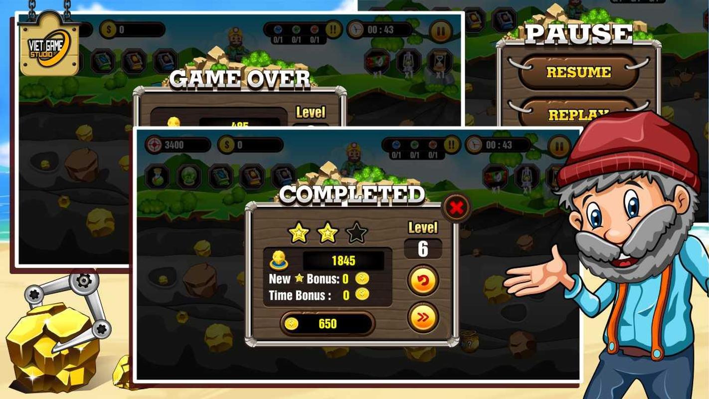 Gold miner vegas free brain games