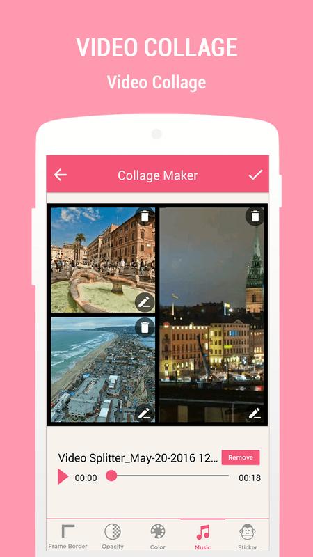 Video Collage Maker APK Download - Free Video Players ...