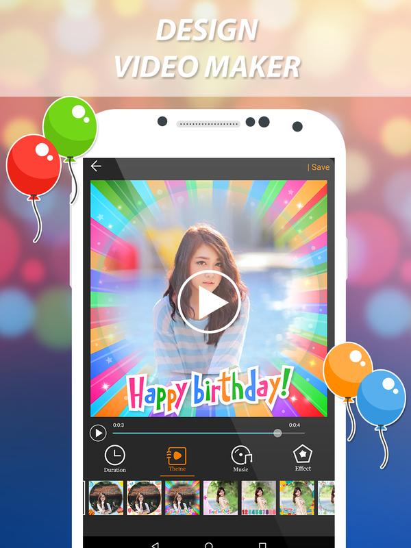 Best Birthday Photo Video Maker App