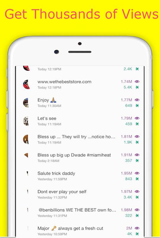 Get More Views On Snapchat APK Download - Gratis ... - 540 x 800 jpeg 50kB
