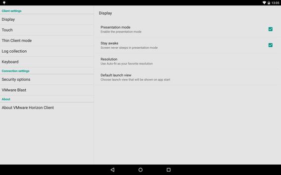 vmware horizon client android vmware horizon client android