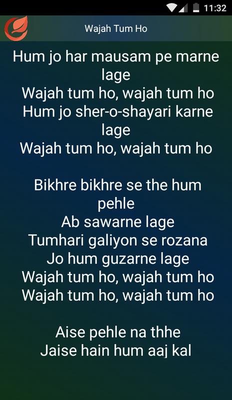 Song Wajah Tum Ho MV 2016 APK Download - Free 