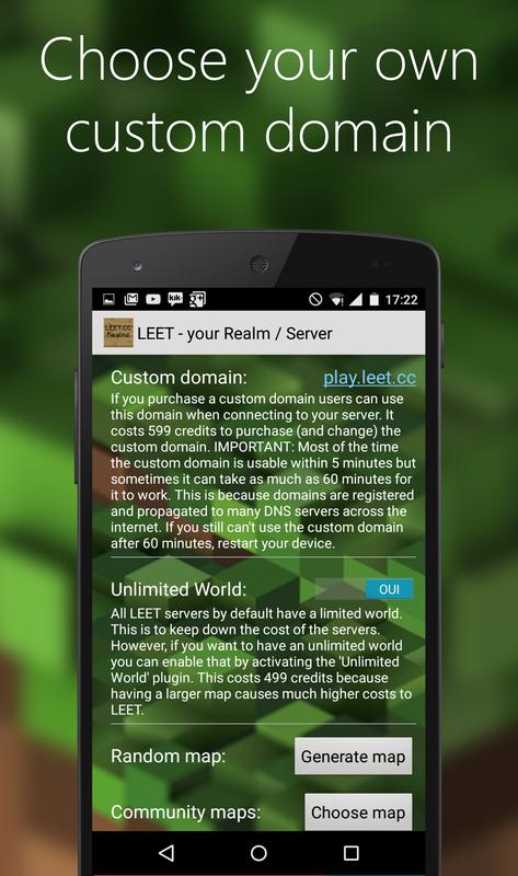 LEET Servers for Minecraft PE APK Download - Free Action 