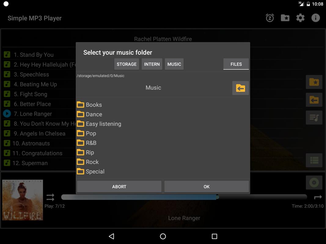 Simple MP3 Music Folder Player APK Download - Free Music ...