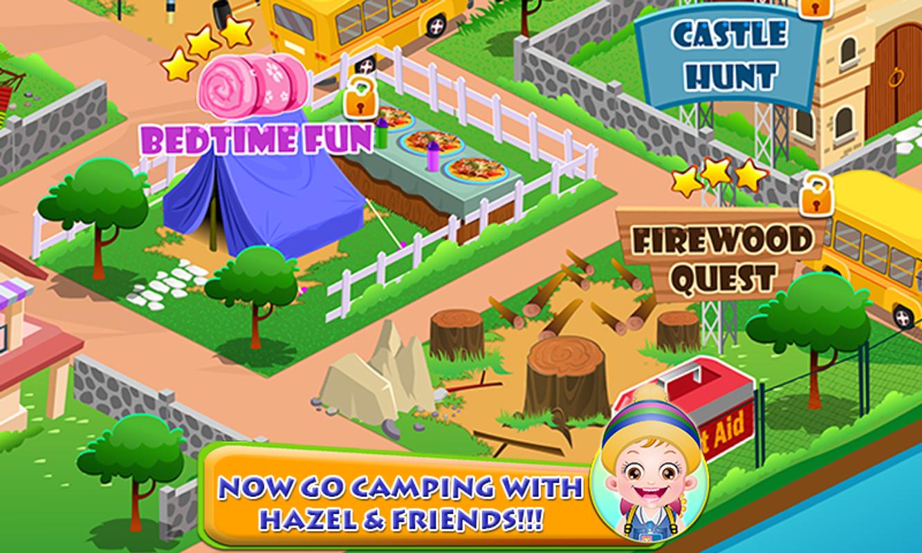 Baby Hazel Summer Camp - Play The Girl Game Online