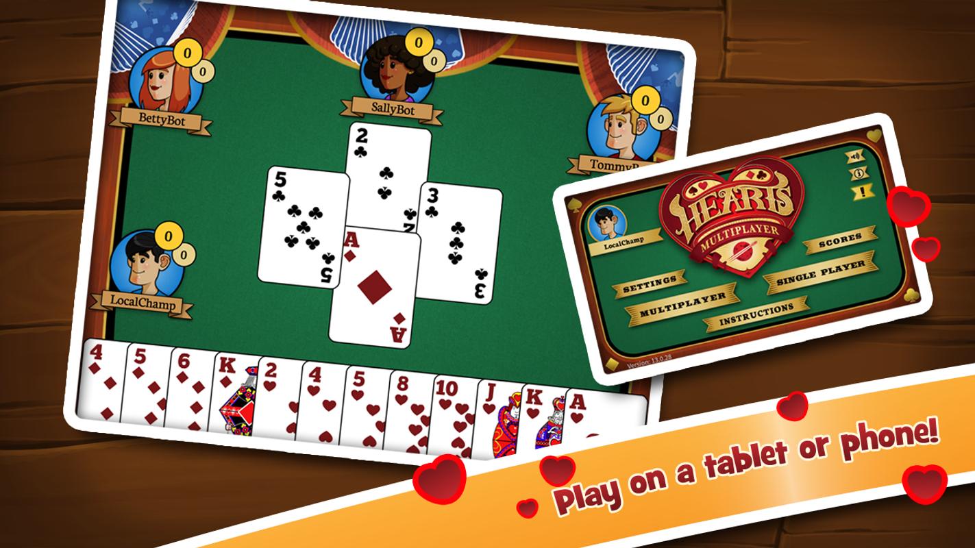 Hearts Card Game Multiplayer