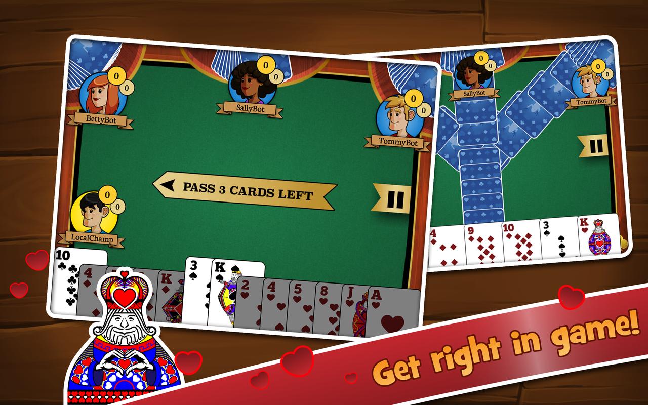 hearts card game hearts card game