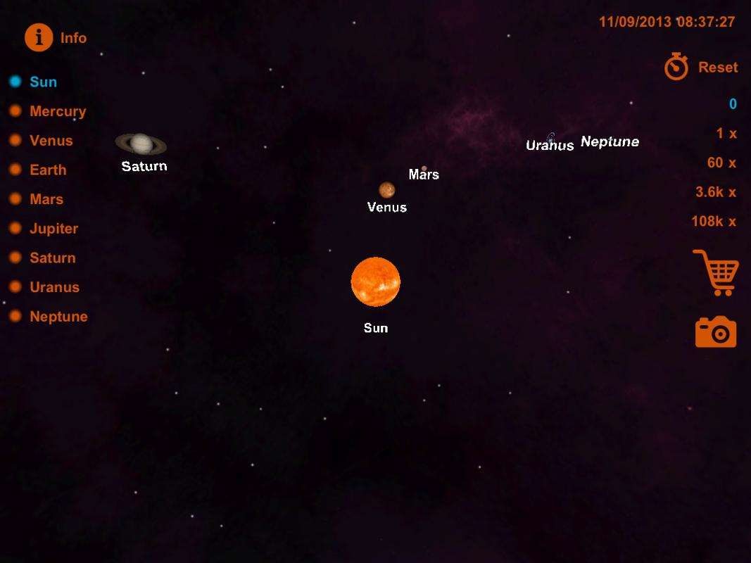 3d solar system simulator game